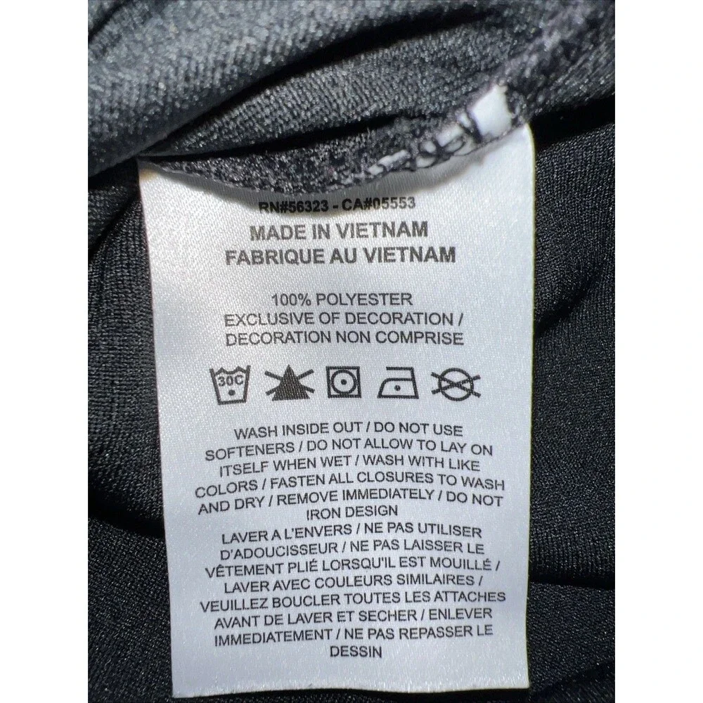 Nike Women's Dri-Fit Reflective Half Zip Running Shirt Black Silver Size Small - Picture 8 of 8